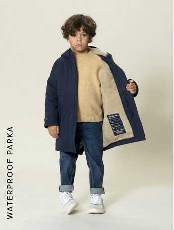 Dessert Fox coat true blue